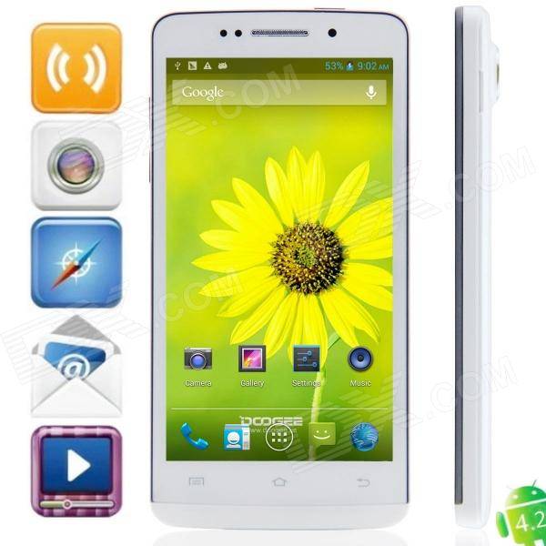 **EXCLUSIVE TO US** DOOGEE DG510 1280*720 DISPLAY, QUAD CORE, TRU-COLOR 13MP CAMERA, FULL HD, 3G