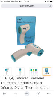 ESTAR Digital Infrared Forehead Thermometer