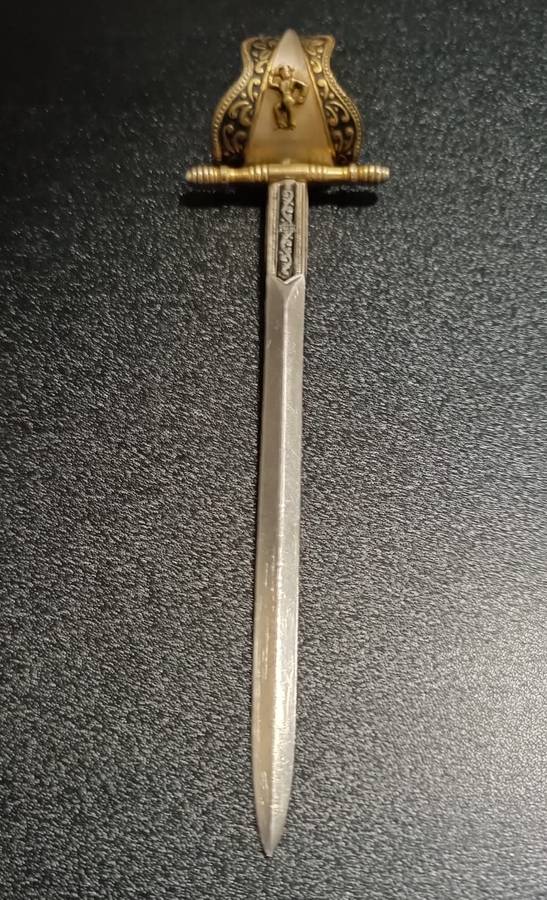 Vintage Spain Toledo Mini Sword/Letter Opener