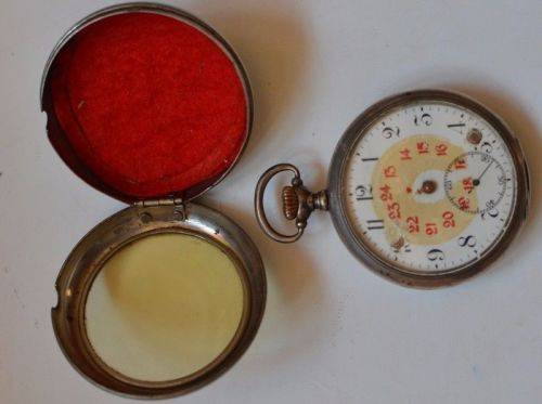 1920s Junghans Breguet spiral pocket watch