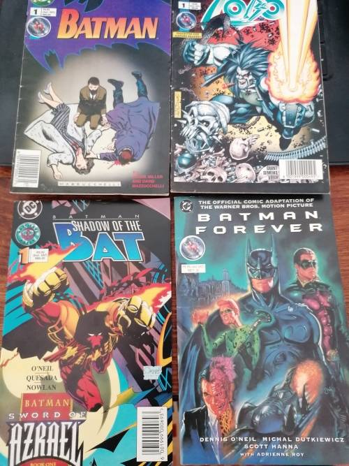 South African Batman #1 Lobo #1 Shadow of the Bat #1  also other Batman comics
