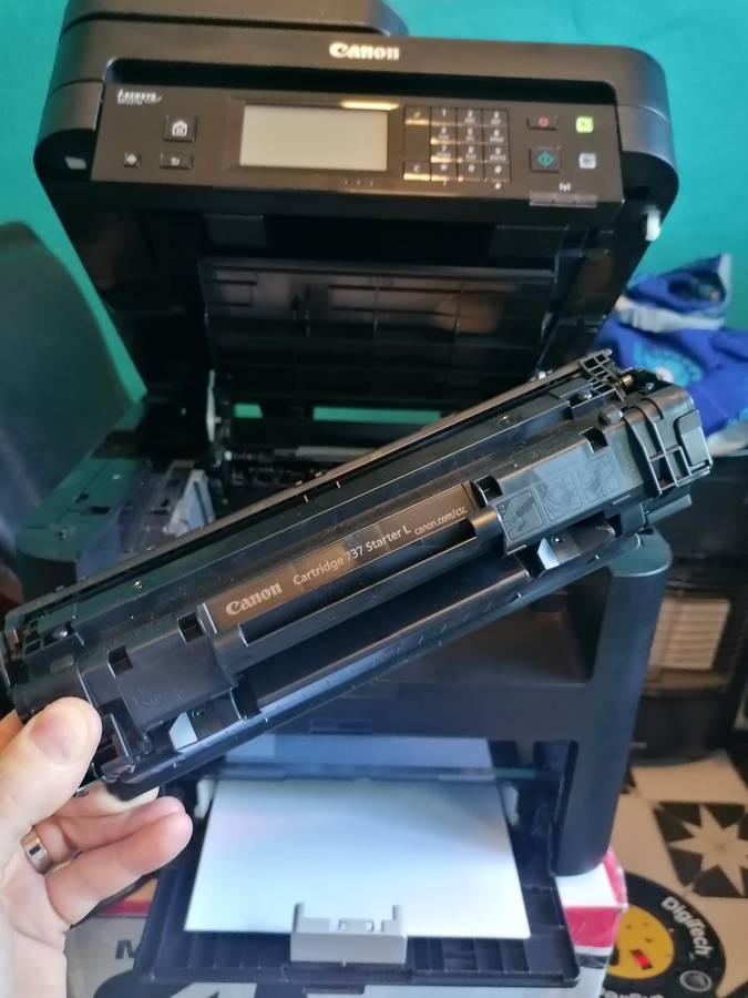 Canon MF237W MFP O-Sensys Mono laser Printer 4in1 - 70% original cartridge included