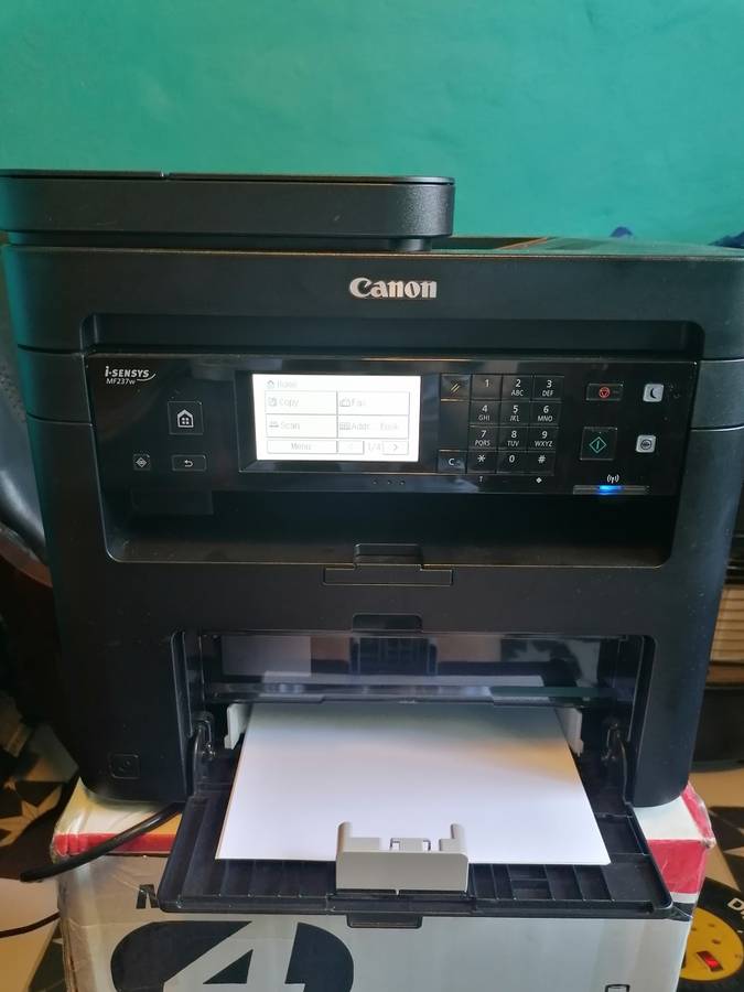 Canon MF237W MFP O-Sensys Mono laser Printer 4in1 - 70% original cartridge included