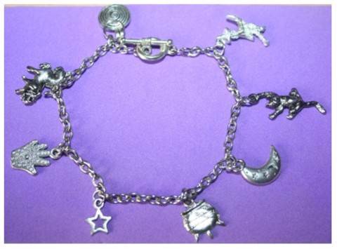 MAGICKAL PAGAN CHARM BRACELET!!!!!