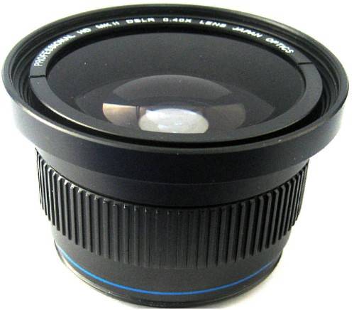 High Quality 0.40X Fisheye Lens 37mm