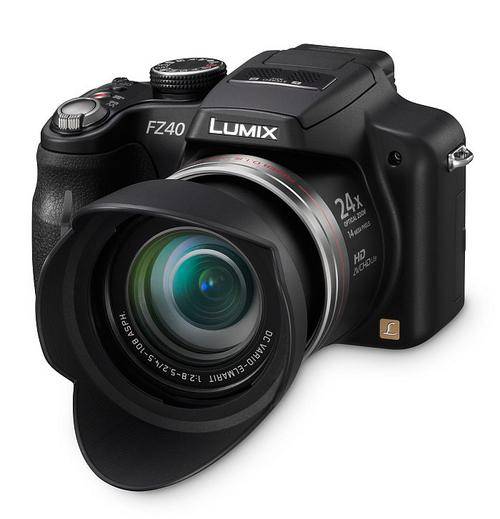Panasonic Lumix DMC-FZ40 14.1MP with 24x Optical Image Stabilized Zoom and 3.0-Inch