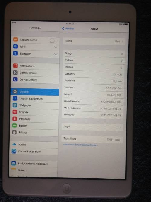 Apple Ipad Mini 1