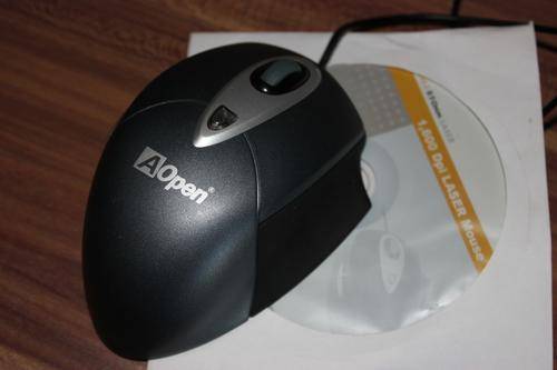 A-open 850NM Laser mouse with software disc
