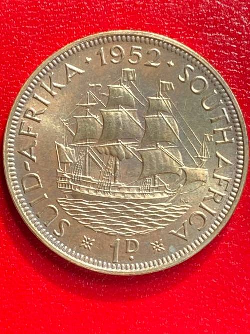 1952 Proof Like 1d Coin
