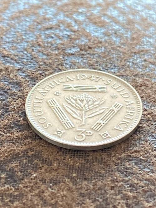 1947 Silver 80% Tickey - Good Lustre - See Photographs
