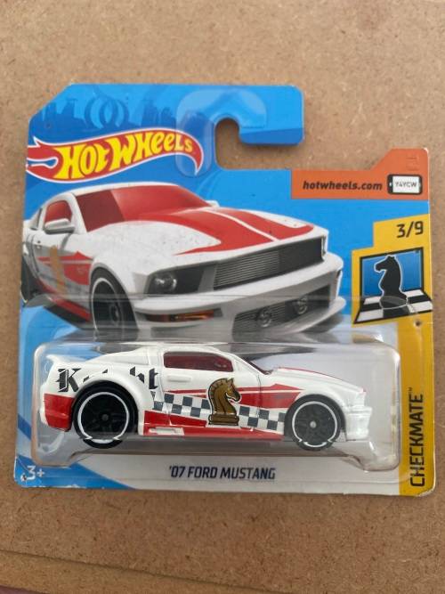 `07 Ford Mustang- Hotwheels Knight - Checkmate Series