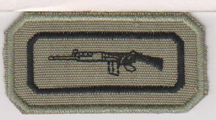 MARKSMAN BADGE  FIELD DRESS
