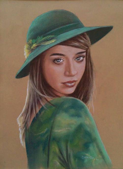 Special function, pastel artwork by Danie Cronje, unframed