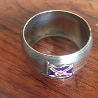 Dunnottar Castle Serviette ring