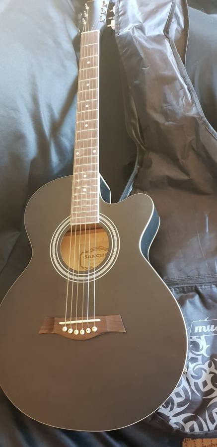 Sanchez Acoustic Electric guitar with AEC38L