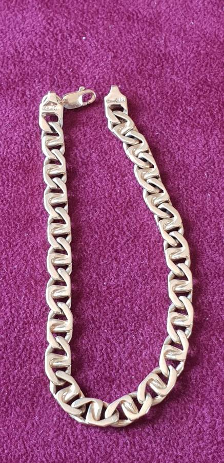 STUNNING! 14ct solid gold heavy Bracelet