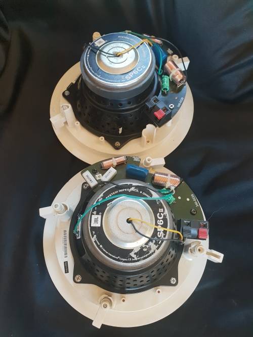 Pair of JBL ceiling mounted speakers-SP6CII- 6.5 inch