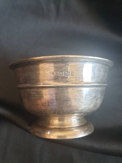 Solid Sterling silver bowl-Sheffield England-1955