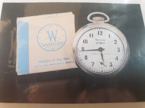 Westclock Zobo pocket watch with original box