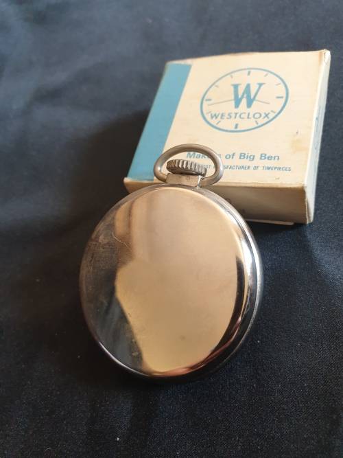 Westclock Zobo pocket watch with original box