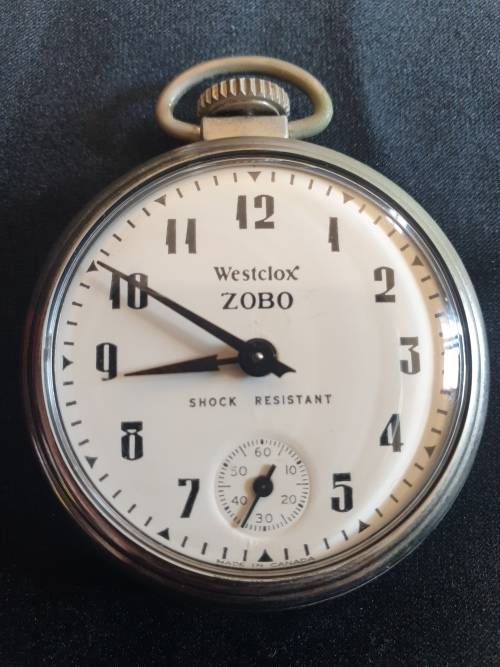 Westclock Zobo pocket watch with original box