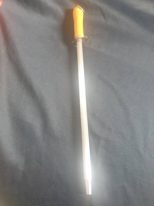 Knife Sharpener wooden handle-new-Rod type