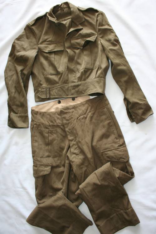 SADF BUNNY JACKET + TROUSERS UNIFORM -- 1960's & 70's
