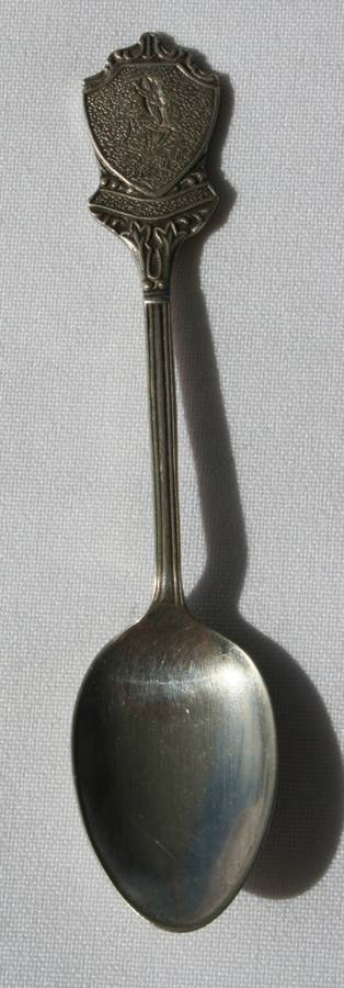 SPRINGBOKS vs NEW ZEALAND - 1949 TOUR - COMMEMORATIVE SPOON -- VERY RARE