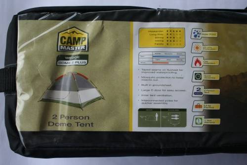 CAMPMASTER WEDGE DOME 2 PLUS TENT -- NEW IN BOX
