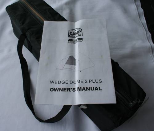 CAMPMASTER WEDGE DOME 2 PLUS TENT -- NEW IN BOX