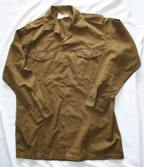 SADF NUTRIA BROWN SHIRT-- EXTRA LARGE -- AS USED IN BUSH WAR