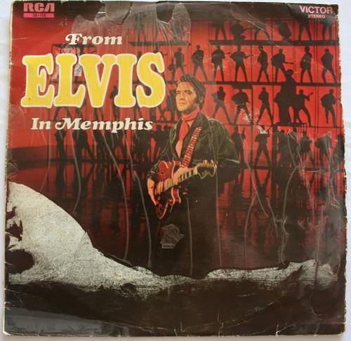 ELVIS PRESLEY -- FROM ELVIS IN MEMPHIS -- VINYL LP RECORD
