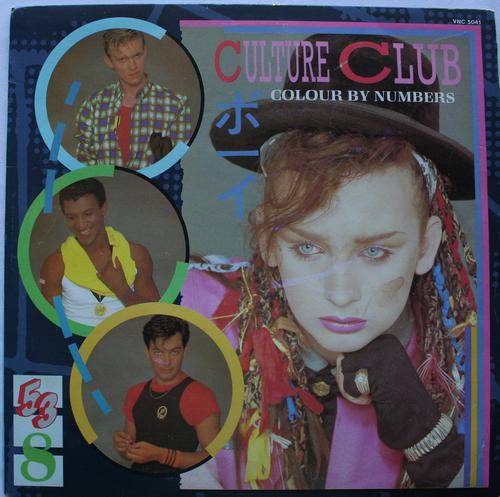 CULTURE CLUB -- COLOUR BY NUMBERS  -- VINYL LP RECORD