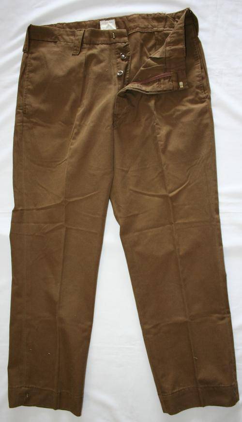 SADF NUTRIA BROWN TROUSERS SIZE 97-79  -- AS USED IN BUSH WAR