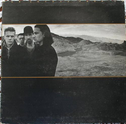 U2 -- THE JOSHUA TREE -- VINYL LP RECORD