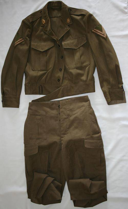 SADF-- BUNNY JACKET AND TROUSERS -- 1960's and early 1970's