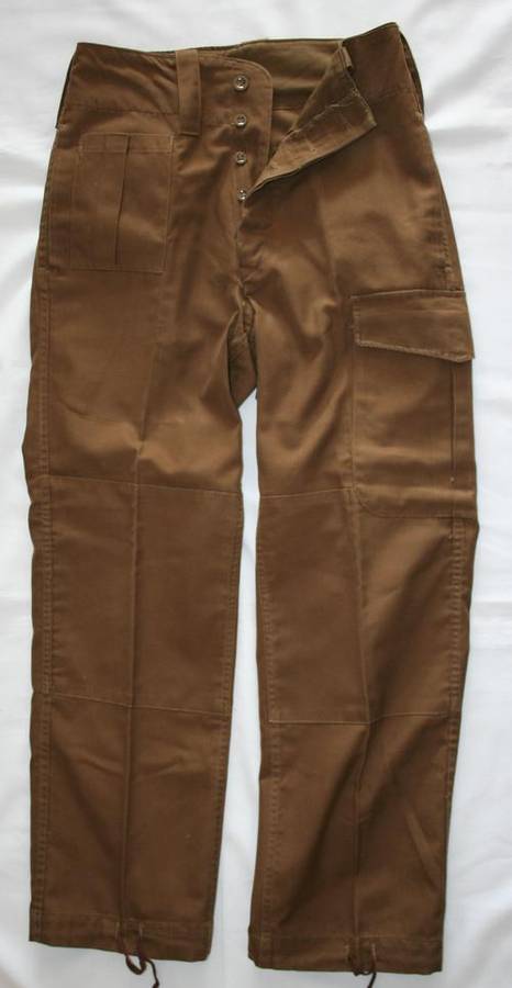 SADF NUTRIA BROWN TROUSERS SIZE 71-76 -- AS USED IN BUSH WAR
