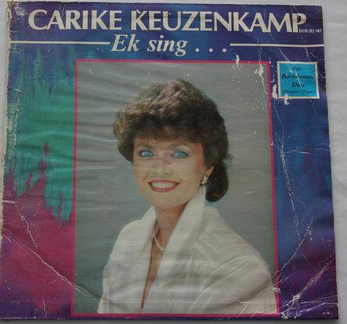CARIKE KEUZENKAMP -- EK SING... --  VINYL LP RECORD