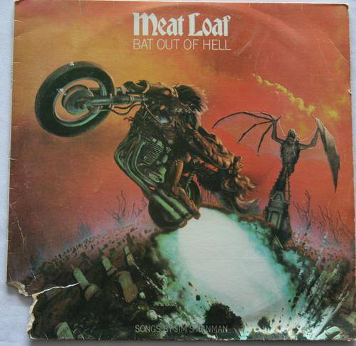 MEATLOAF -- BAT OUT OF HELL --  VINYL LP RECORD