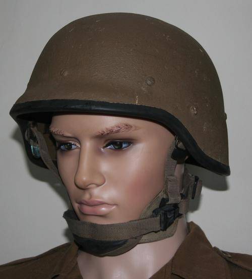 SADF PATTERN 87 KEVLAR HELMET , size-medium to large -- BUSH WAR ERA