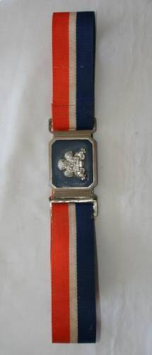 SADF --- STABLE BELT & BUCKLE -- 2 SSB / 2SDB - ARMOUR -- BUSH WAR ERA