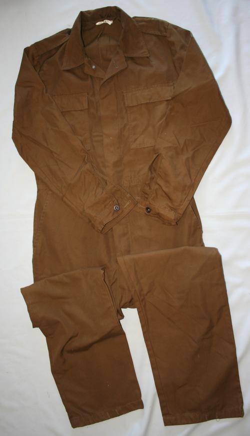 SADF NUTRIA BROWN OVERALL -- SIZE: RR 92 -- BUSH WAR ERA