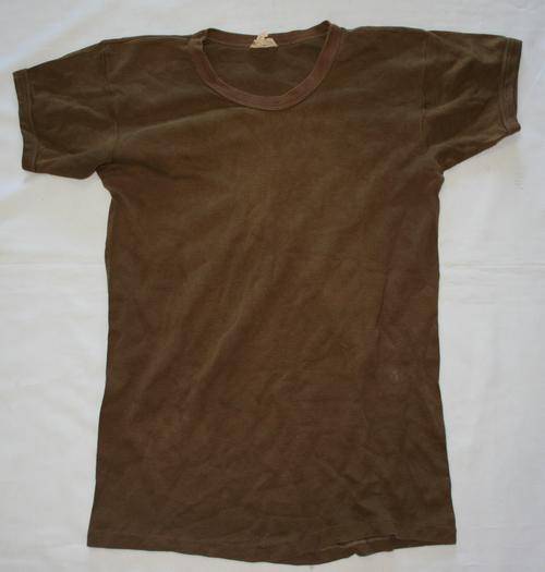 SADF -- NUTRIA BROWN T-SHIRT -- SIZE: MEDIUM -- BUSH WAR ERA