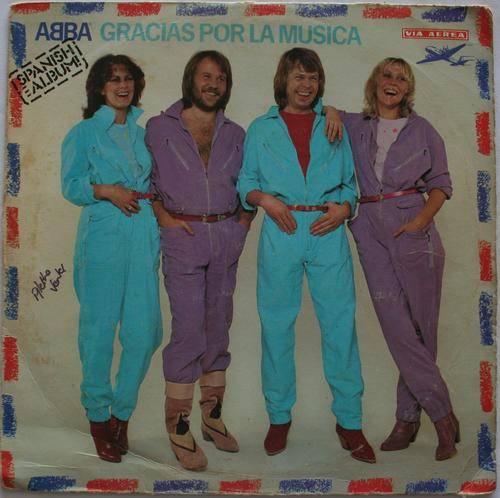 ABBA --- GRACIAS POR LA MUSICA -- VINYL LP RECORD