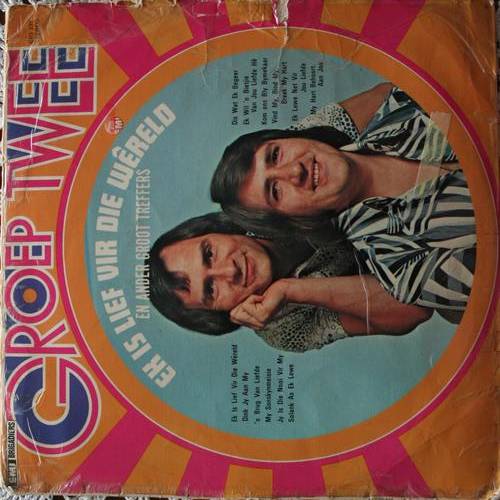 GROEP 2 -- EK IS LIEF VIR DIE WERELD -- VINYL LP RECORD