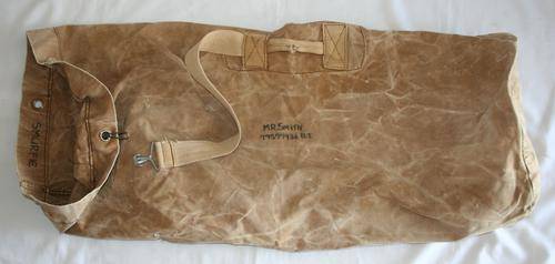 SADF-- EARLY TYPE CANVAS DUFFEL BAG -- BALSAK-- BUSH WAR ERA