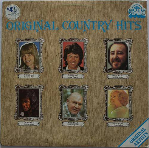 ORIGINAL COUNTRY HITS -- VARIOUS --VINYL LP RECORD