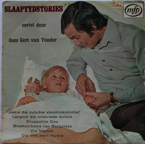 OOM GERT VAN TONDER -- SLAAPTYDSTORIES -- KIDDIES VINYL LP RECORD