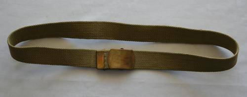 SADF-- BELT AND BUCKLE FOR ARMY STEP-OUT DRESS TROUSERS -- OLD TYPE