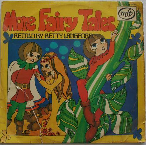 MORE FAIRY TAILS -- TOLD BY BETTY LANGFORD -- KIDDIES VINYL LP RECORD
